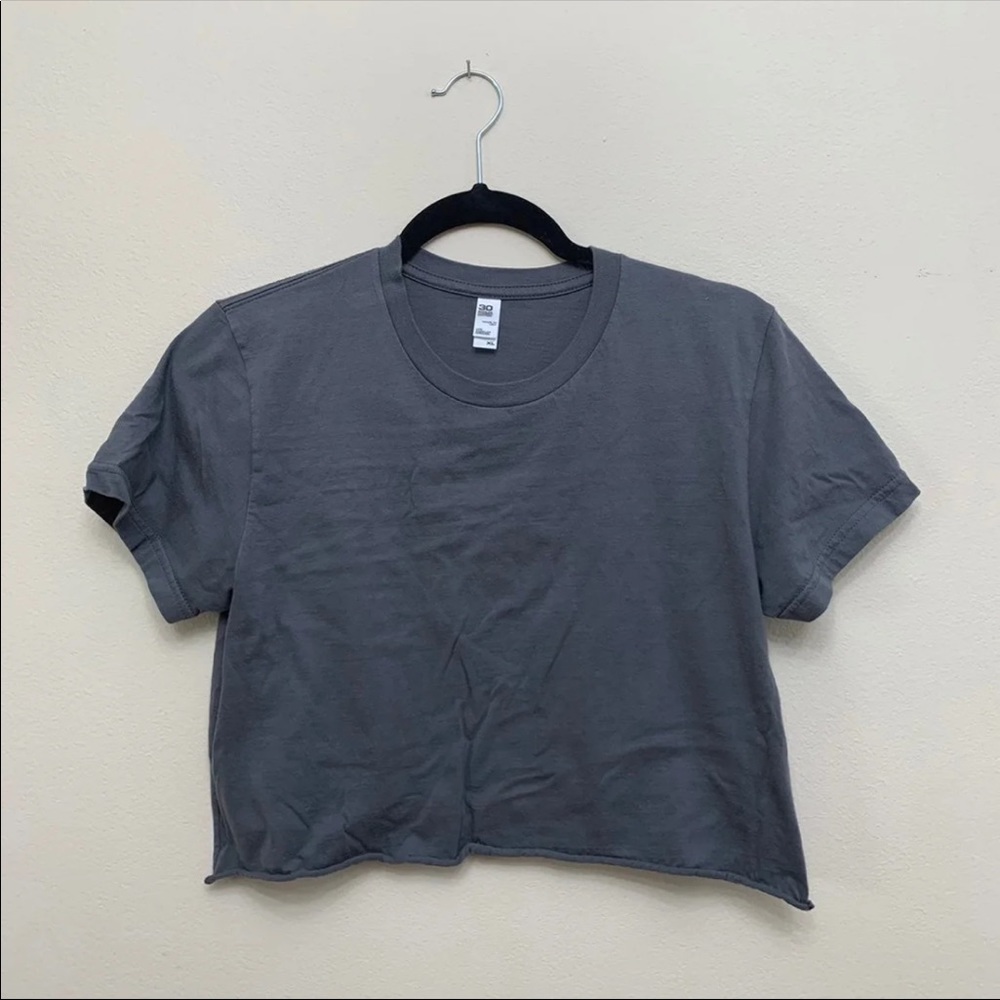 Los Angeles Apparel Crop Top Tee